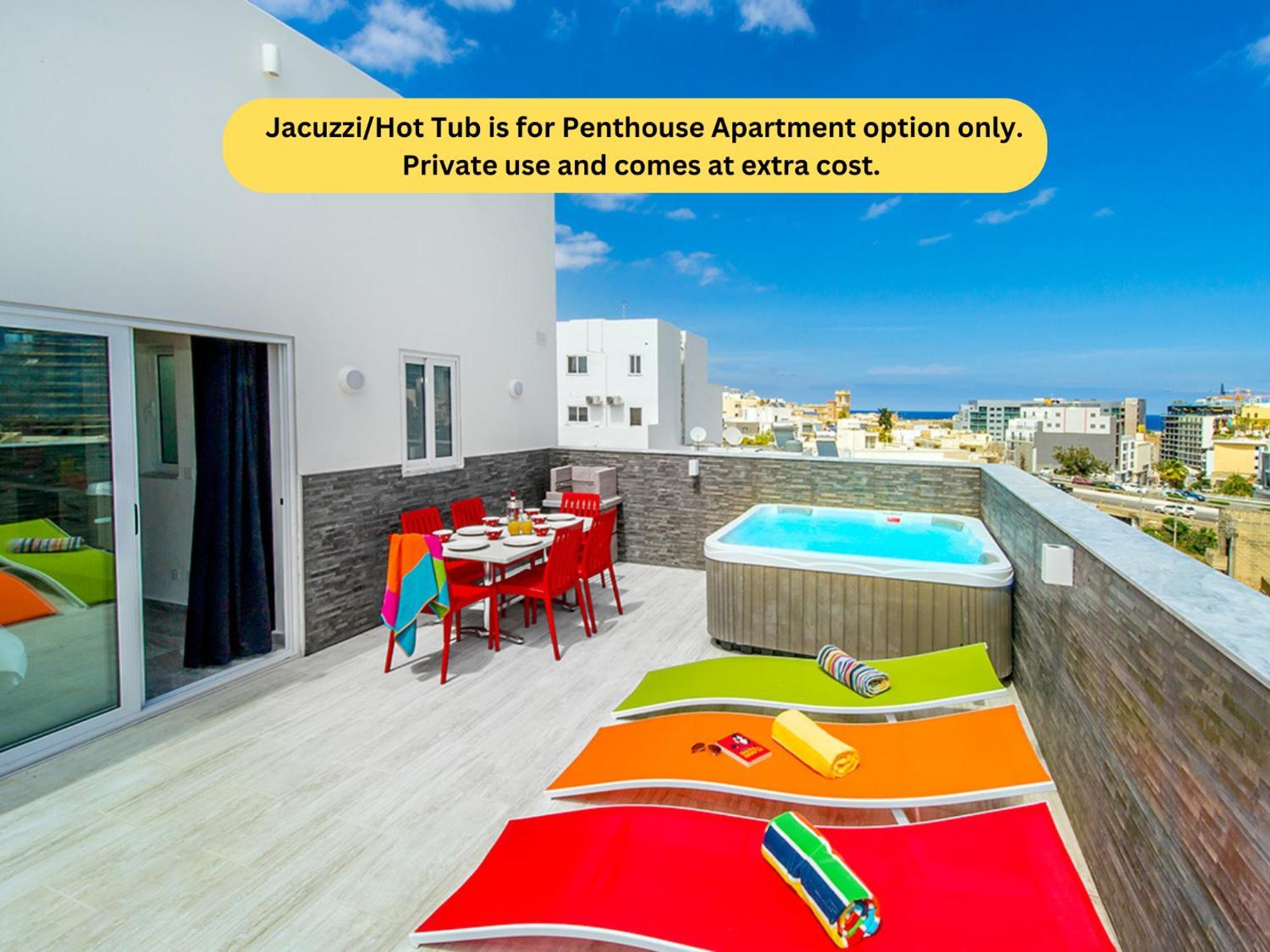 Bayside Apartments سانت جوليان المظهر الخارجي الصورة